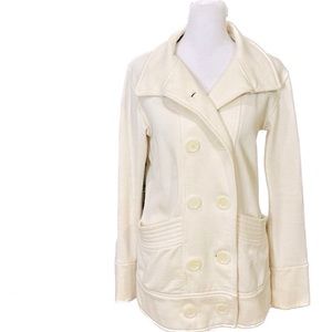 Victoria’s Secret Plush & Lush Ivory Super Soft Finish Jacket, Women’s Size XS.